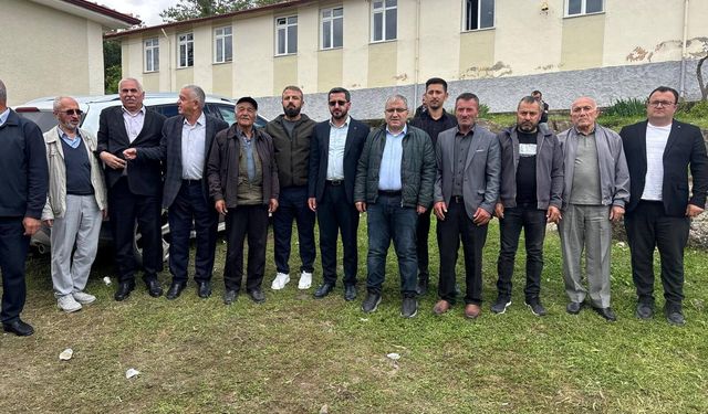 Köy Halkı Yağmur ve Şükür Programında Buluştu