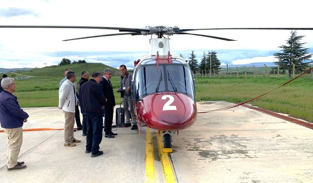 Çorum Dahil 4 İl İçin Yangın Alarmı: Helikopter Merzifon’a Konuşlandırıldı
