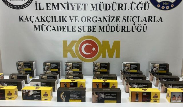 Kaçak Sigara Operasyonunda 6 Bin 400 Makaron Ele Geçirildi