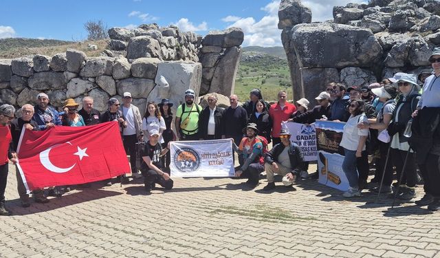 Doğaseverlerin 4 Gün Sürecek Hitit Yolu Yürüyüşü Başladı
