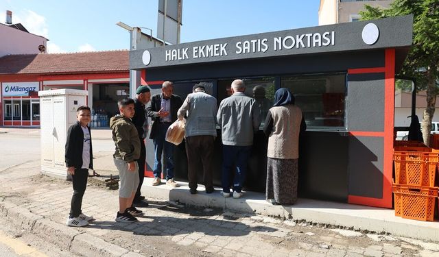 Halk Ekmek Üretim Tesisi Faaliyete Başladı