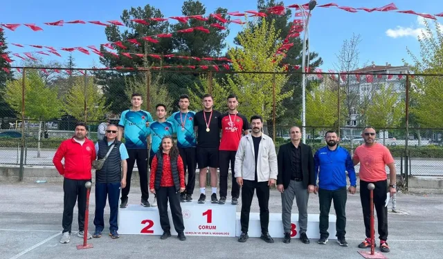 Çorum’da Okul Sporları Bocce Heyecanı Tamamlandı