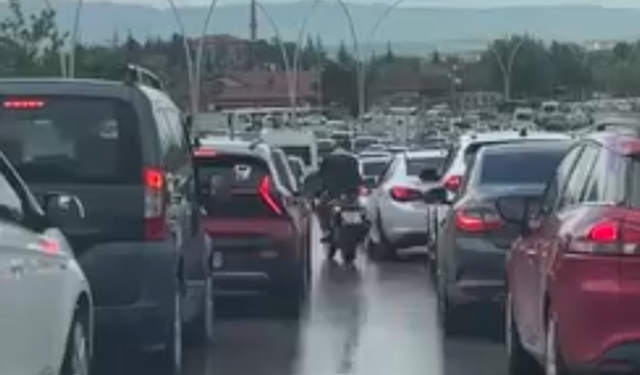 Çorum’da Bayram Öncesi Trafik Çilesi