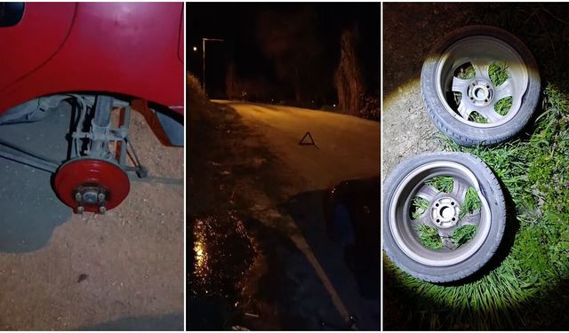 Sürücülerden Çukur İsyanı! Ne Lastik, Ne Jant Bıraktı