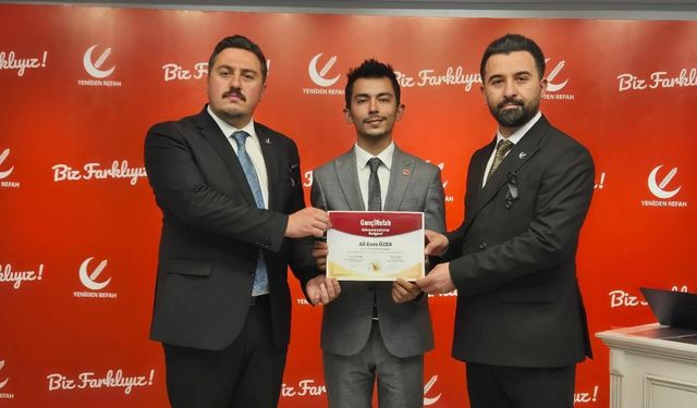Yeniden Refah Partisi Çorum Gençlik Kolları’nda Görev Değişimi