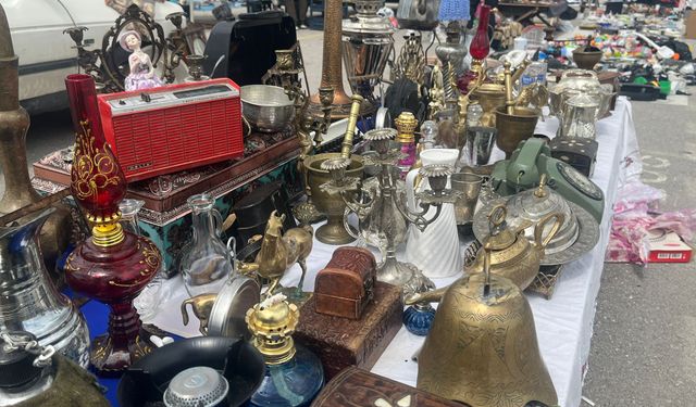 Antikadan Hırdavata Her Şey Var! Çorum’daki İkinci El Pazarı Yoğun İlgi Görüyor