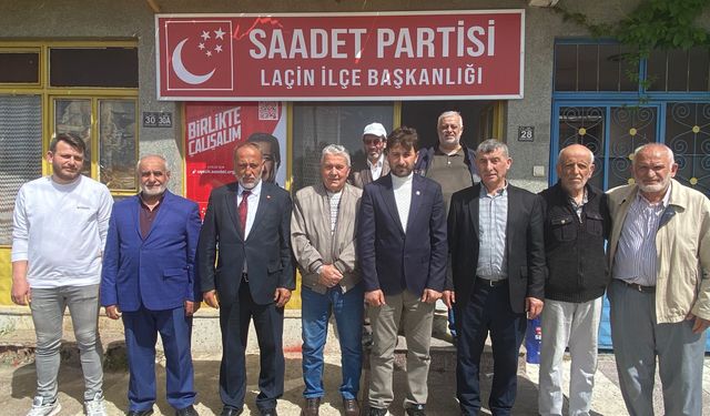 Saadet Partisi Çorum İl Teşkilatı Dur Durak Bilmiyor