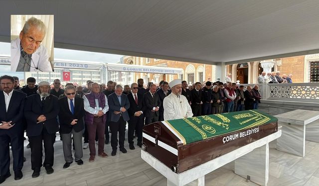 Çorum’un Asırlık Çınarı Dr. Rıfat Patır Son Yolculuğuna Uğurlandı