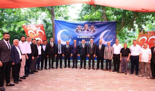 MHP İskilip'de Mehmet Aktaş Güven Tazeledi
