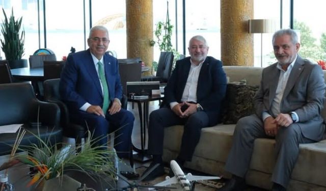 Başkan Aşgın'dan, Ahmet Ahlatcı'ya Hac Ziyareti