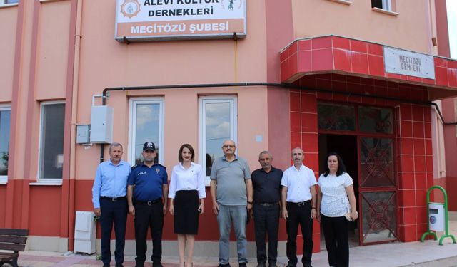 Kaymakam Nayman'dan Cemevi Dernekleri Başkanı Üçüncü'ye Ziyaret