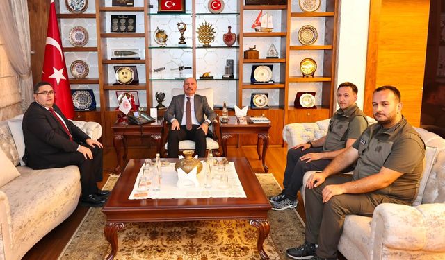 Vali Çalgan, Doğa Koruma Ve Milli Parklar Heyetini Ağırladı