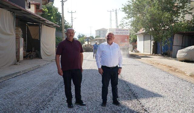 Osmancık'ta Asfalt Seferberliği Başladı
