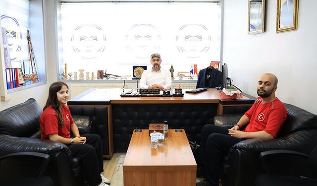 Alaca Belediyesi’nden Küçük Sporcuya Ödül