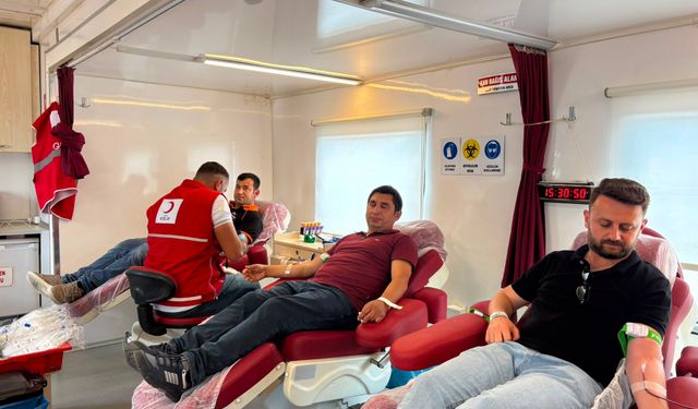 Türk Kızılay Alaca'da 112 Ünite Kan Topladı