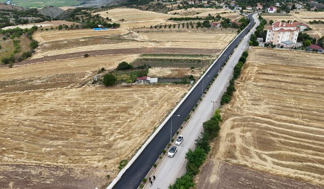 Çorum Belediyesinden Dodurga Belediyesine Asfalt Desteği