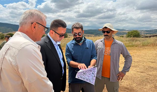 Kaymakam Şimşek Şapinuva Kazılarını İnceledi