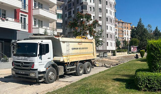 Çorum Şantiyeye Döndü