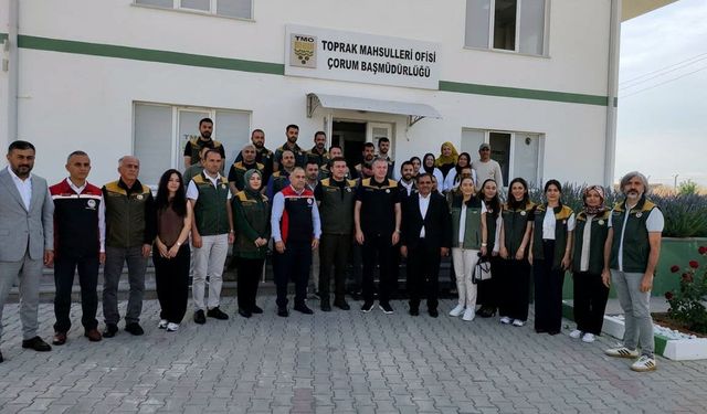 TMO Genel Müdürü Ahmet Güldal Çorum’da Temaslarda Bulundu