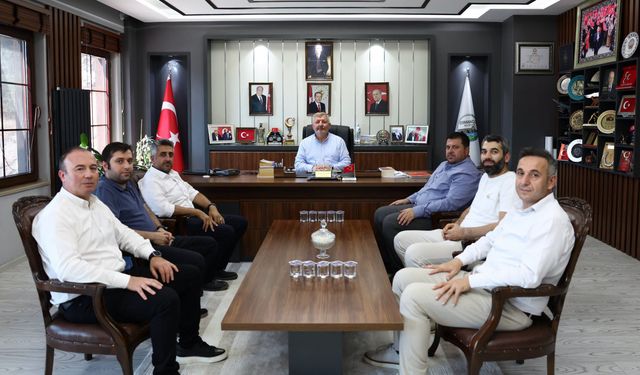 Başhekim Gömeç, Başkan Gelgör’ü ziyaret etti
