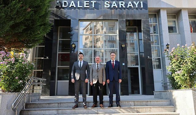 Vali Çalgan’dan Yargı Mensuplarına Ziyaret