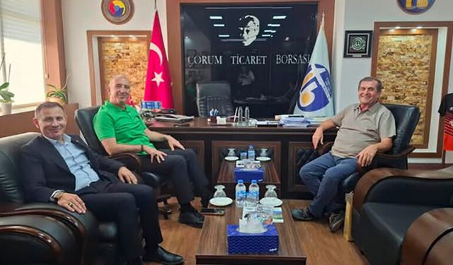 DOKAP Başkanı Gültekin Ticaret Borsası’nı Ziyaret Etti