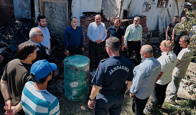 İl Genel Meclisi’nden Kuzköy’e Geçmiş Olsun Ziyareti