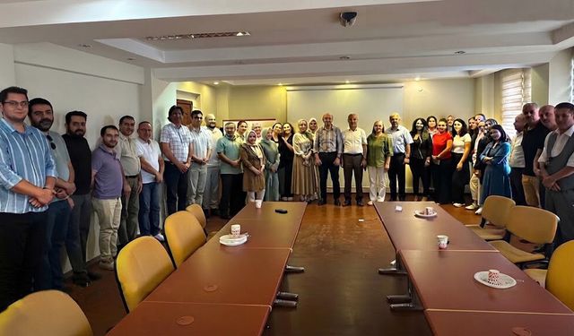 Görev Yeri Değişen Şube Müdürlerine Veda