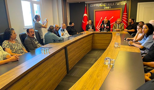CHP’nin Çorum’da Yeni İl Ve Merkez İlçe Yönetim Kurulu Üyeleri Belli Oldu