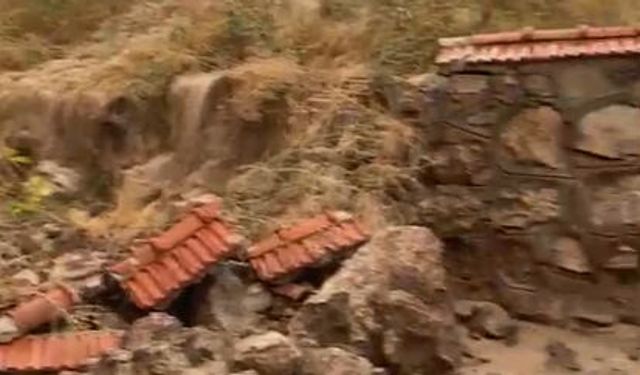Şiddetli Yağmur Boğazkale’yi Vurdu