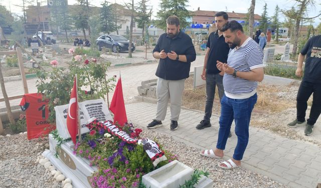 Arca Çorum FK Taraftarları Metehan Gümüş’ü Unutmadı