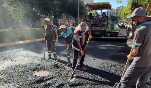 Bahabey Caddesi Yenileniyor