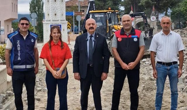 Ortaköy’de Büyük Değişim Başladı: Cumhuriyet Meydanı Ve İlçe Geneli Şantiyeye Dönüştü