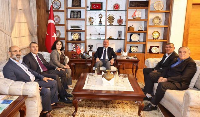 Vali Çalgan, Mecitözü Heyetini Konuk Etti