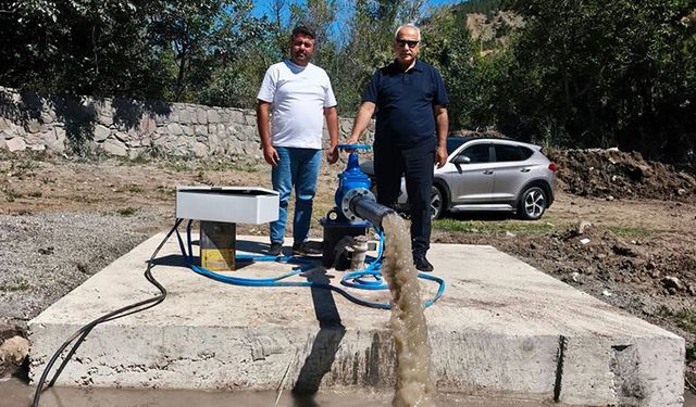 İskilip’te 4. Su Kuyusu Devrede