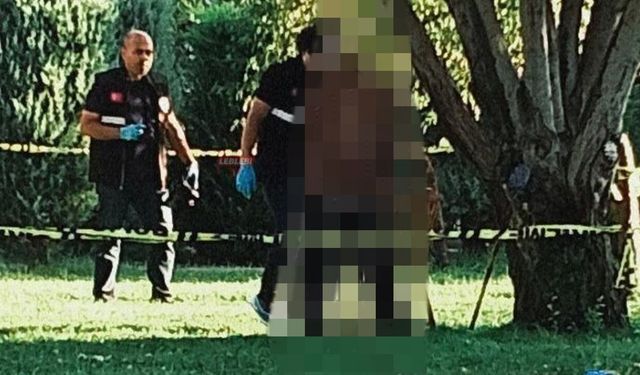 Parkta Tüyler Ürperten Olay!