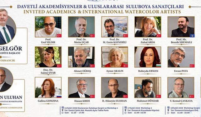 Tarihin Renkleri Suluboyada Buluşuyor