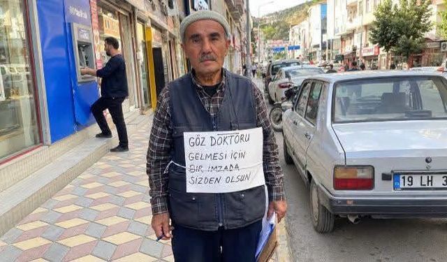 Göz Doktoru İçin Tek Kişilik Eylem Başlatmıştı, Hayatını Kaybetti