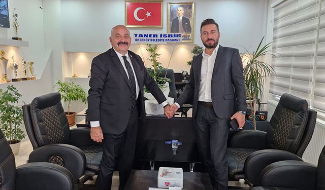 Başkan İsbir’den Hak-İş İl Başkanı Mustafa Şahin’e "Hayırlı Olsun" Ziyareti