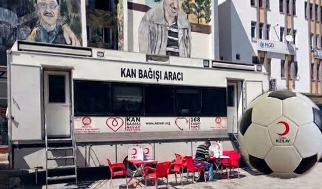 Kan Verene Futbol Topu Hediye