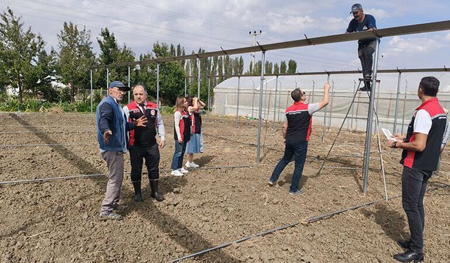 İklim Değişikliğine Örtü Altı Üretim ile Uyum Projesi Hayata Geçiriliyor