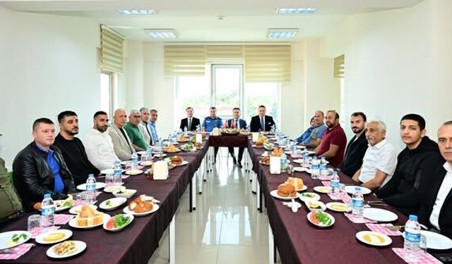 Emniyet Müdürü Pehlivan Gazilerle Bir Araya Geldi
