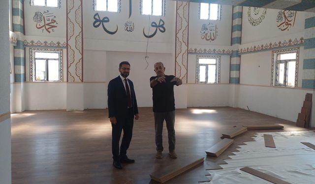 Osmancık Müftüsü Koçak Cami İnşaatını Ziyaret Etti