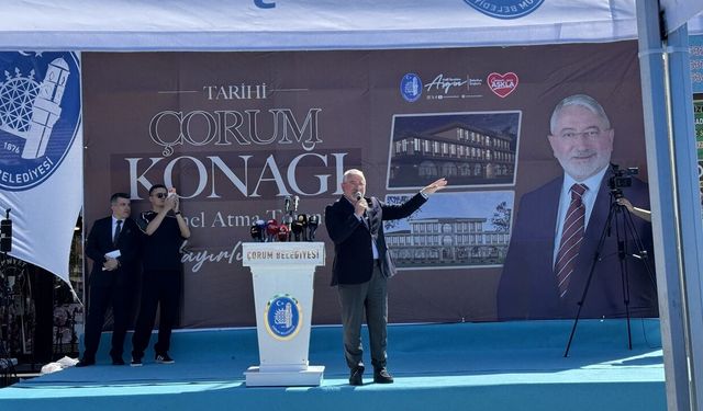 Başkan Aşgın’dan Çorum’u Heyecanlandıran Açıklama! Tarih Belli Oldu