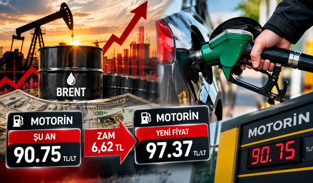 Motorin 100 Lira Sınırına Dayandı