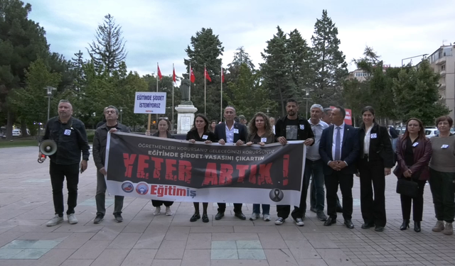 Eğitim-İş Çorum’dan Sert Çıkış: “Çelik Yelek Dağıtın”