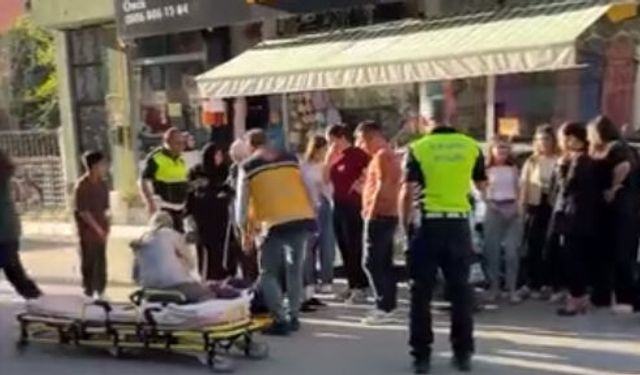 Otomobille Çarpışan Motosiklet Sürücüsü Yaralandı