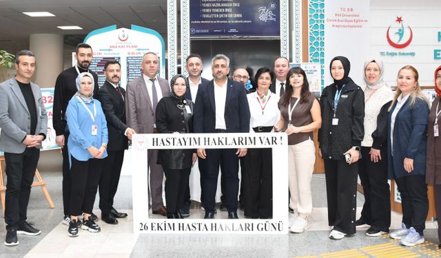 26 Ekim Hasta Hakları Günü Hastanemizde Etkinliklerle Anıldı