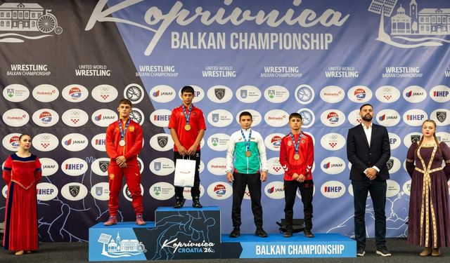 Çorumlu öğrenci Balkan şampiyonu oldu