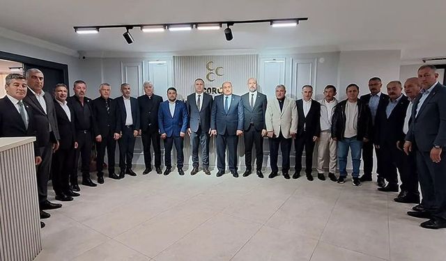 Cumhur ittifakı İl Genel Meclisi üyelerinden MHP’ye ziyaret